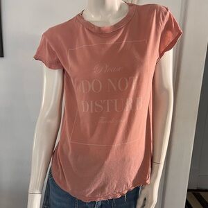 Wildfox Women's Short-Sleeve Tee in Dusty Peach